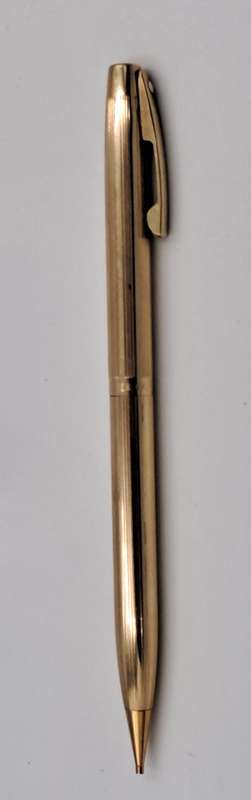 Vintage  12kt White Dot Gold Filled Sheaffer Pencil 0,9mm Lead