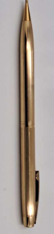 Vintage  12kt White Dot Gold Filled Sheaffer Pencil 0,9mm Lead