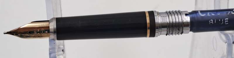 Vintage Cross 1/20 14kt Rolled Gold Fountain Pen 14kt 585 Nib -Ink Tested-Branded and engraved