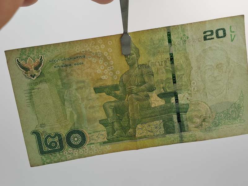 2013 Thailand 20 Baht Bank Note