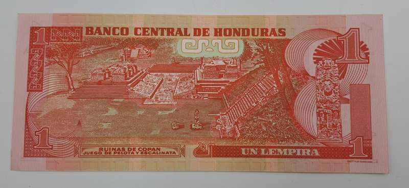 2016  Honduras 1 Lempira-Bank note -  Uncirculated