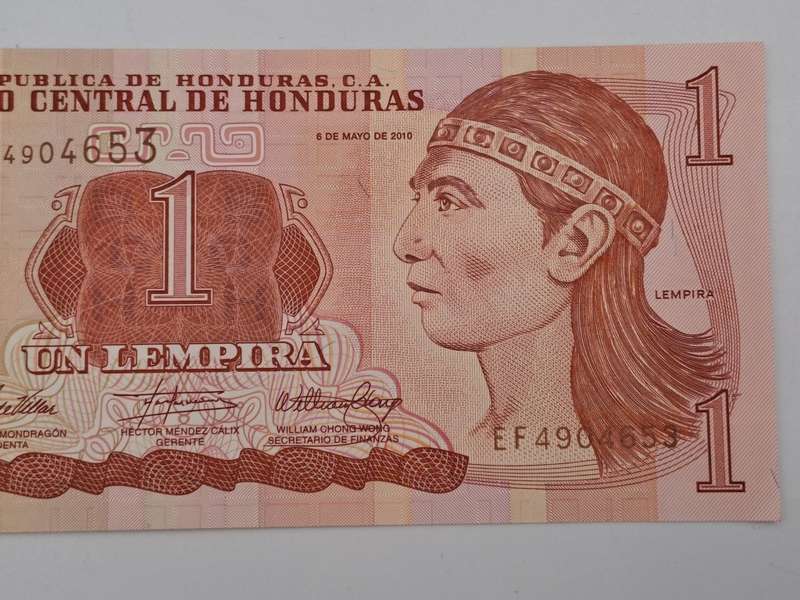 2016  Honduras 1 Lempira-Bank note -  Uncirculated