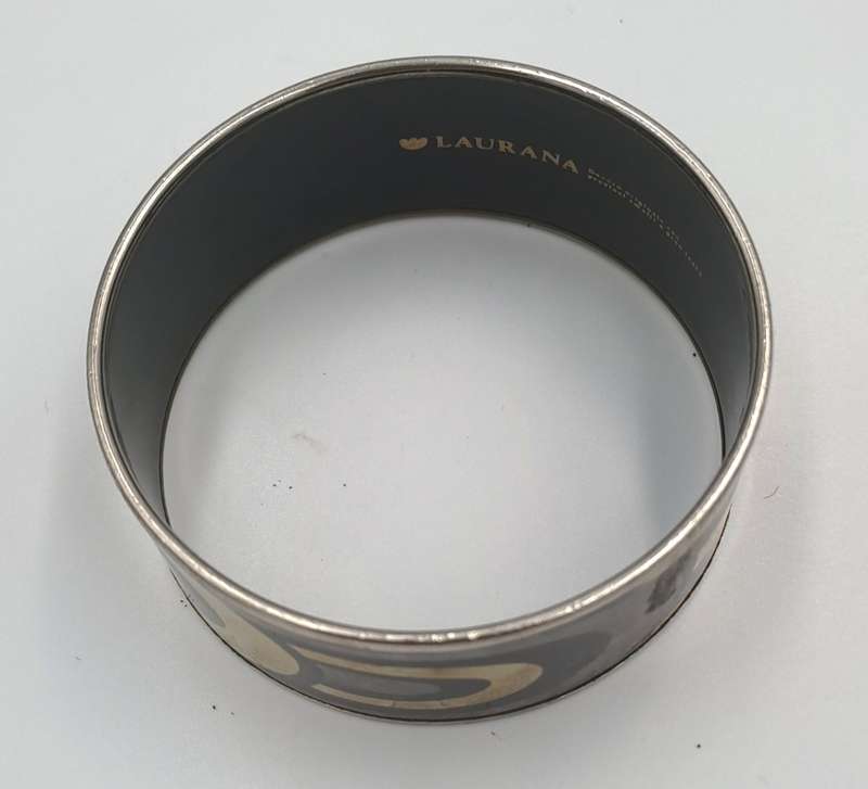 Rare Find - Original Vintage 1960-1970`s Laurana Italy Brass Bangle