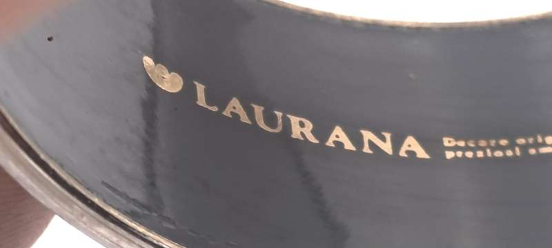 Rare Find - Original Vintage 1960-1970`s Laurana Italy Brass Bangle
