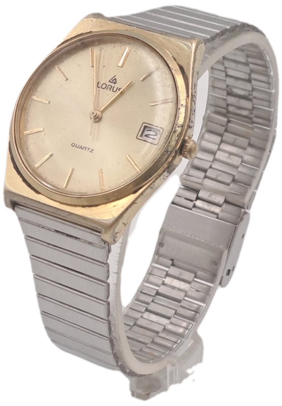 Pre-Owned Vintage Mens Lorus Quartz Y142-8010 watch -Working