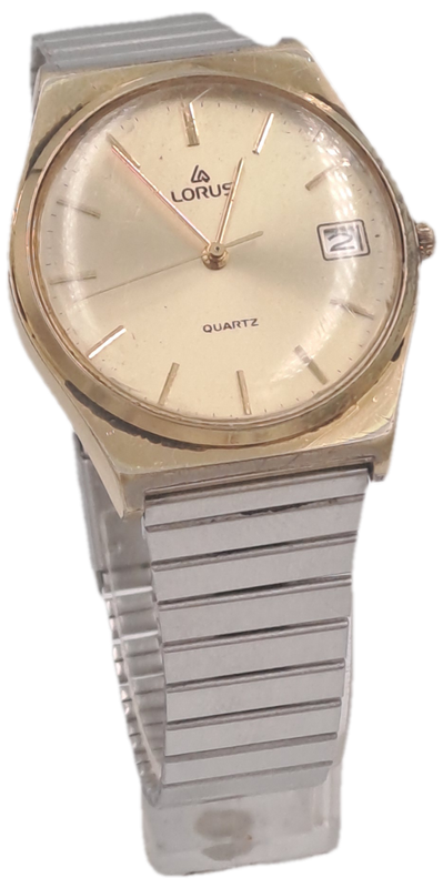 Pre-Owned Vintage Mens Lorus Quartz Y142-8010 watch -Working