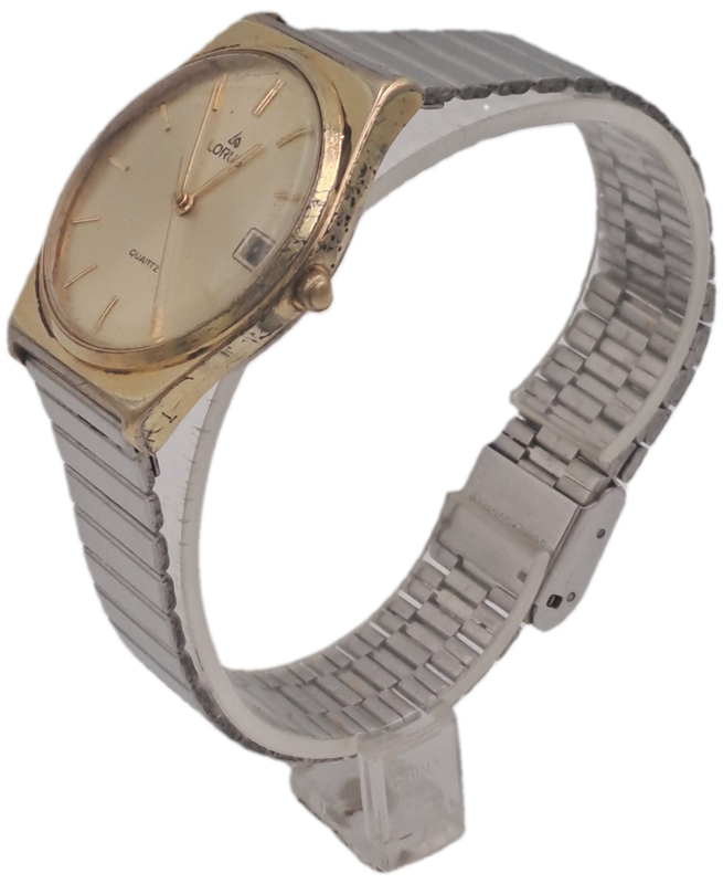 Pre-Owned Vintage Mens Lorus Quartz Y142-8010 watch -Working