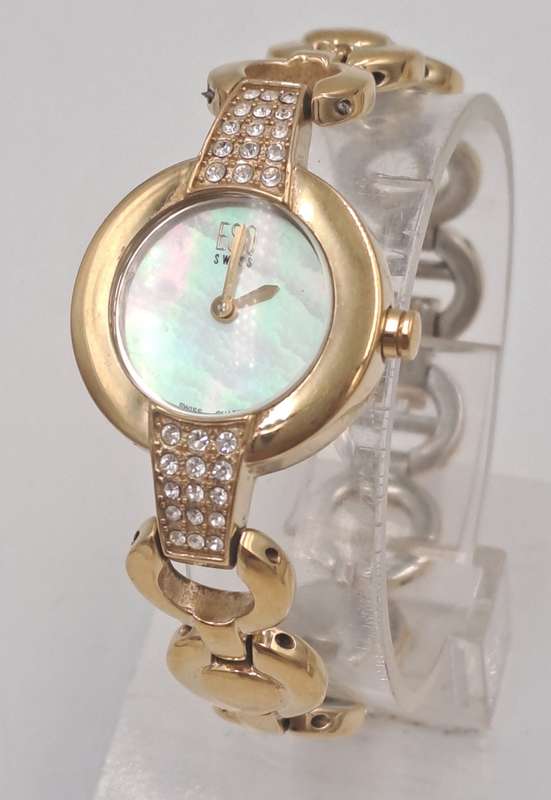 Pre-Owned Vintage Swiss Ronda ESQ Ladies Quartz Watch -working  ESQ Watch Company.