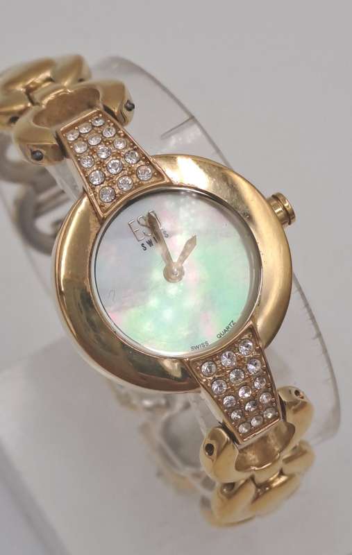 Pre-Owned Vintage Swiss Ronda ESQ Ladies Quartz Watch -working  ESQ Watch Company.