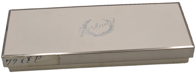 Vintage Signature ICAL Garland Chrome Mechanical Pencil in original box-