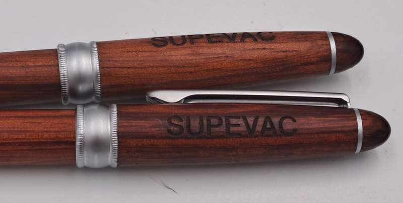 Hand Made wooden Pen and Pencil set in wooden Box (Rosewood)-Supavac Branded