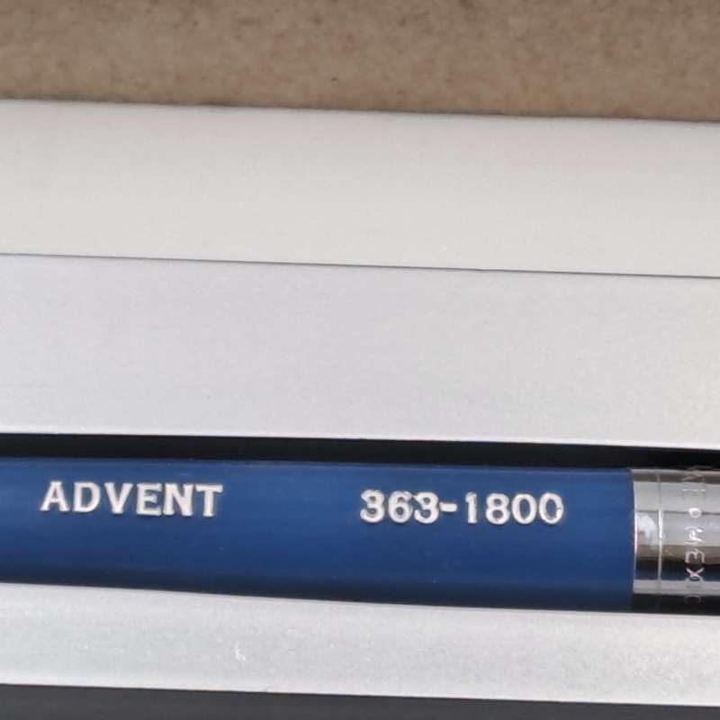 Vintage Delux power point Papermate pen still in case and Box -Branded - Made in Mexico-ink is dry.