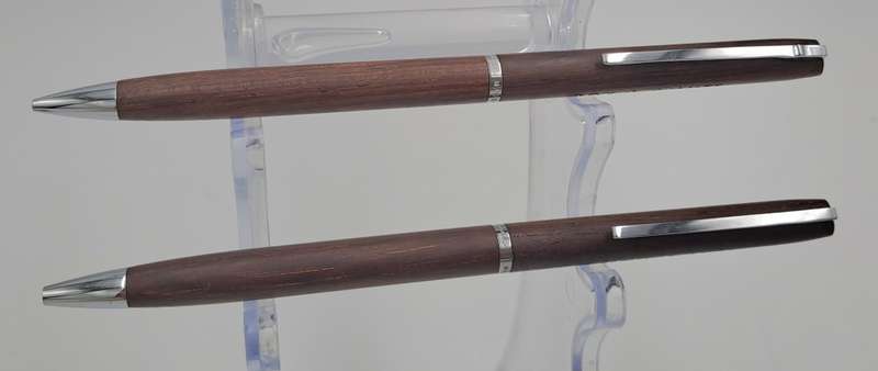 Vintage Hallmark Rosewood Pen and Pencil set made in USA- ROYAL SALUTE still in original Case.