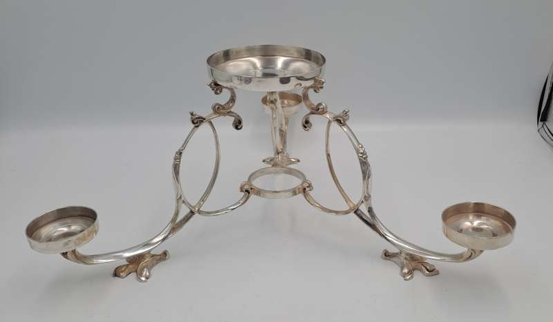 Vintage Mappin and Webb W15323 Prince Silver Plate Candle Holder - Sheffield England