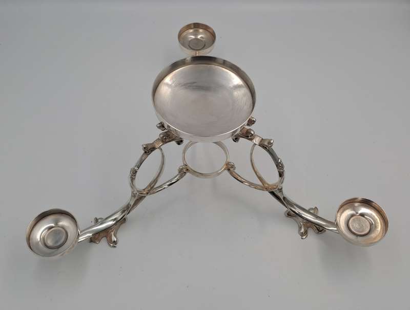 Vintage Mappin and Webb W15323 Prince Silver Plate Candle Holder - Sheffield England
