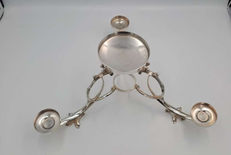 Vintage Mappin and Webb W15323 Prince Silver Plate Candle Holder - Sheffield England