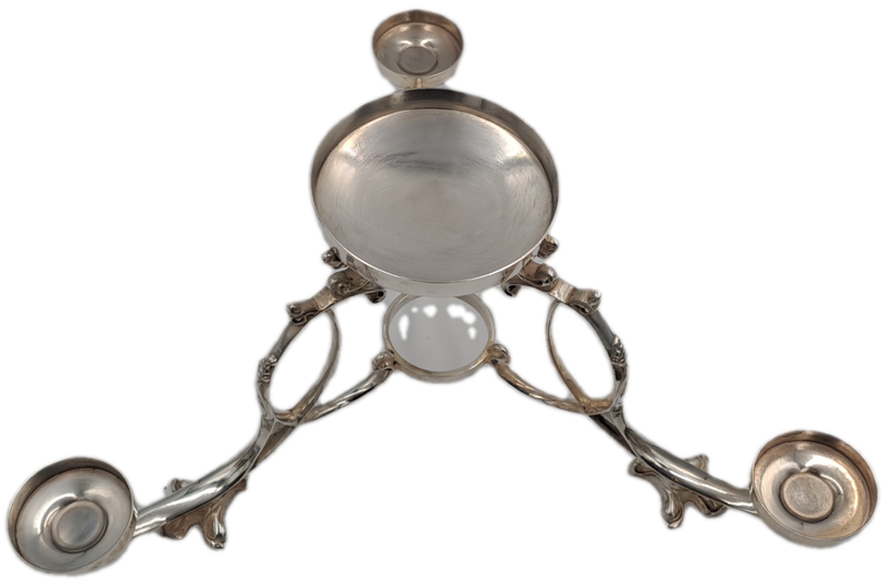 Vintage Mappin and Webb W15323 Prince Silver Plate Candle Holder - Sheffield England