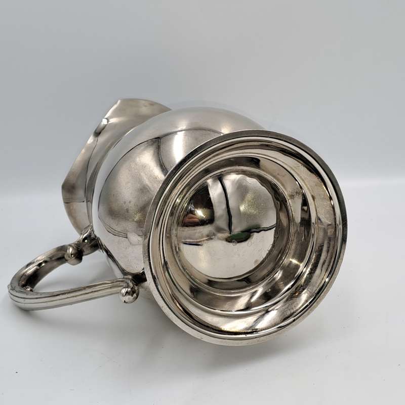 Large Vintage Silver Plate water Jug - 22,5cm Tall -