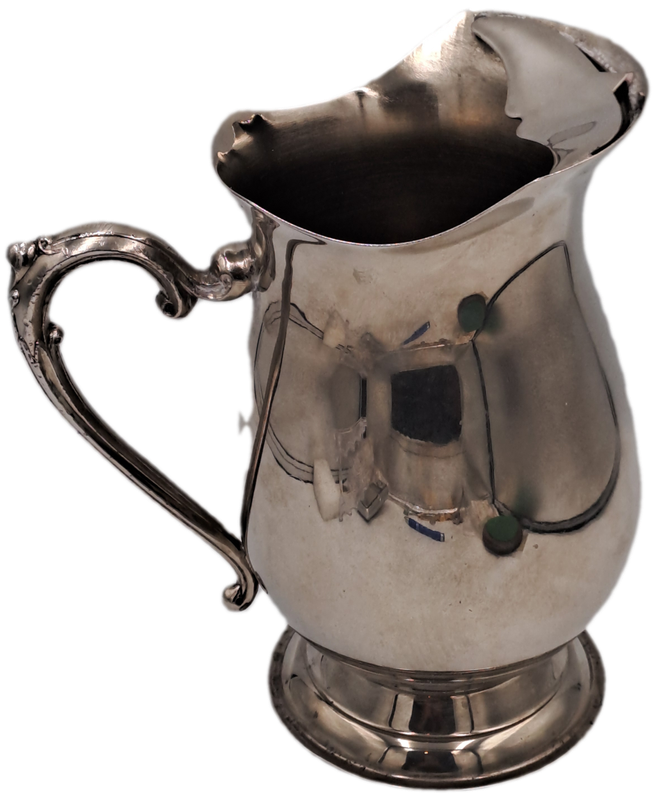 Large Vintage Silver Plate water Jug - 22,5cm Tall -