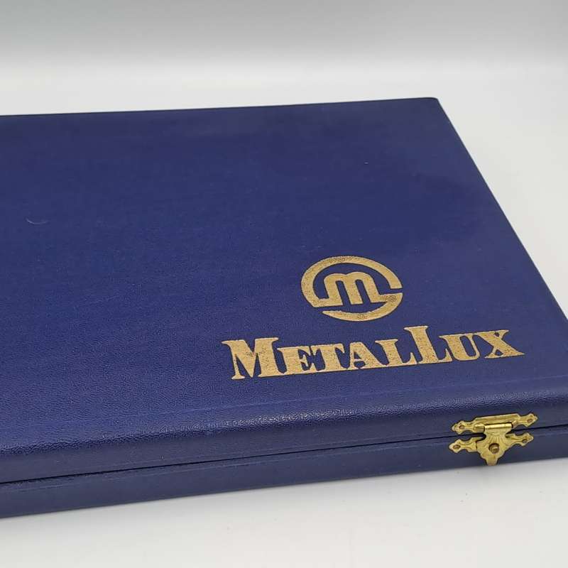Eyeware -Vintage Optometrist  Metalux Tinted Lenses sample Kit in case