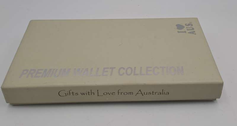 Unused `l Love Australia` Copyright Design Ladies Premier Leather wallet Collection-Souvenir Gift