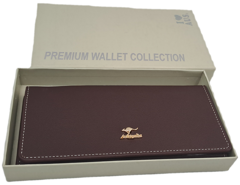Unused `l Love Australia` Copyright Design Ladies Premier Leather wallet Collection-Souvenir Gift