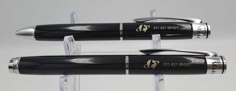 Pre-owned Mark Twain Luxury pen set with a company Logo boxed