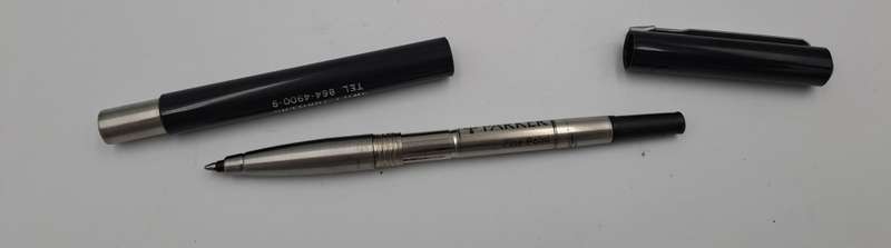 Vintage Parker Vector Rollerball - Braded - Ink is Dry