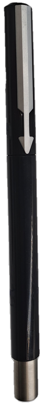 Vintage Parker Black Rollerball - Braded - Need a new refill-in parker case