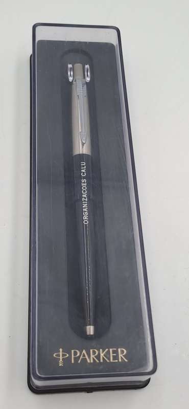 1980`s parker IE {date code for 1986) ballpen made in the UK ..Ink is dry (with printed logo)