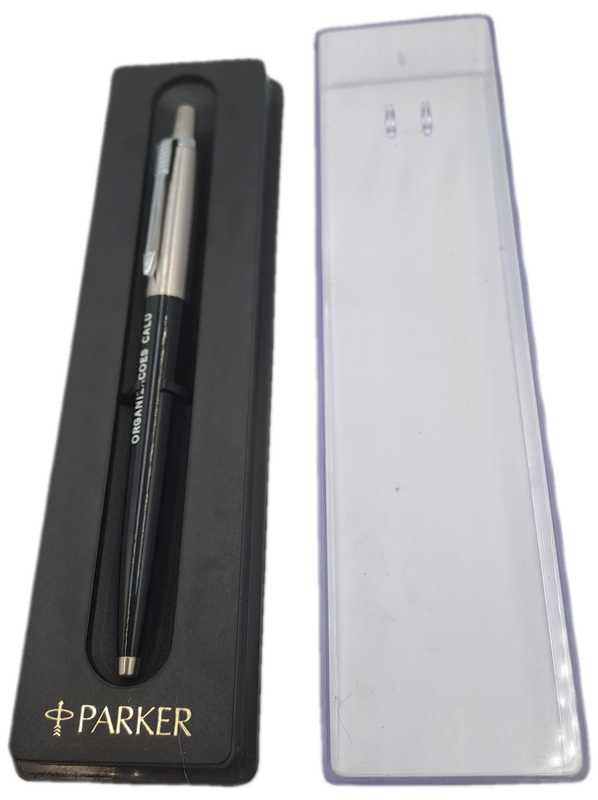 1980`s parker IE {date code for 1986) ballpen made in the UK ..Ink is dry (with printed logo)