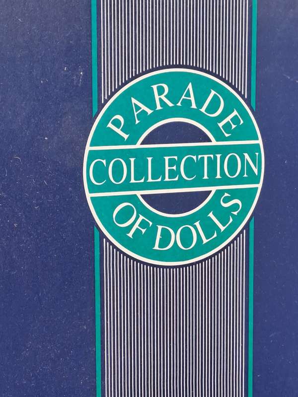 Vintage Hand-Painted Fine Porcelain Doll-Circus Clown - Parade of Dolls Collection -boxed.