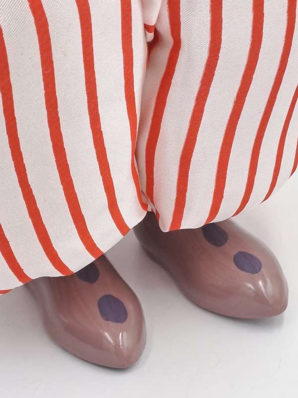 Vintage Hand-Painted Fine Porcelain Doll-Circus Clown - Parade of Dolls Collection -boxed.