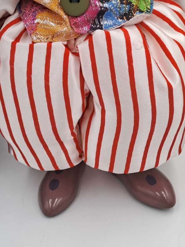 Vintage Hand-Painted Fine Porcelain Doll-Circus Clown - Parade of Dolls Collection -boxed.