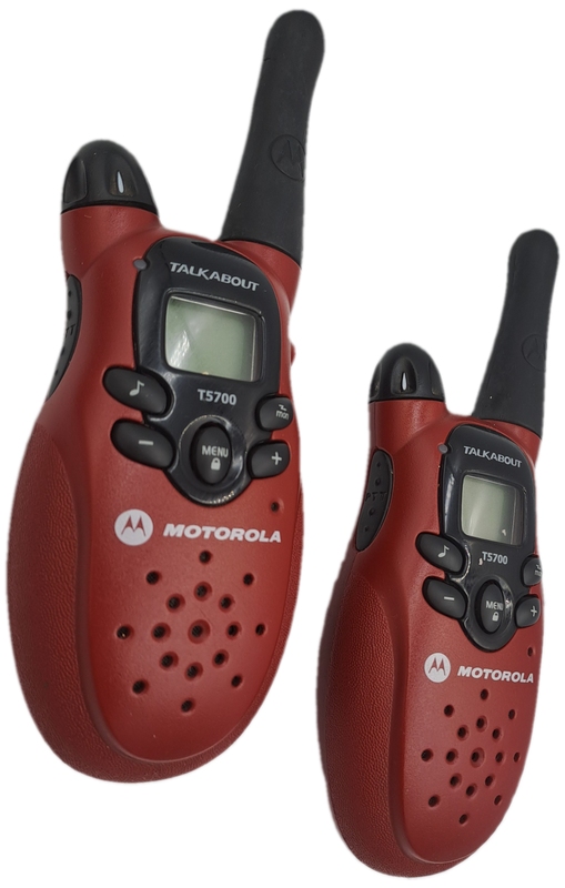 Pre-owned Vintage Motorola Talkabout Two-way Radio Model T5600 -working