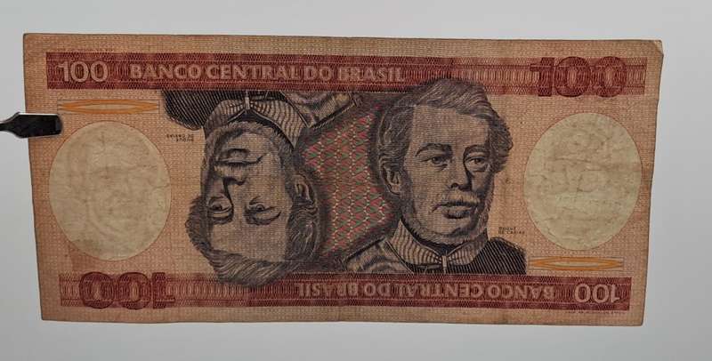 1981-1984 Brazil 100 Cruzeiros 2nd Edition Bank Note