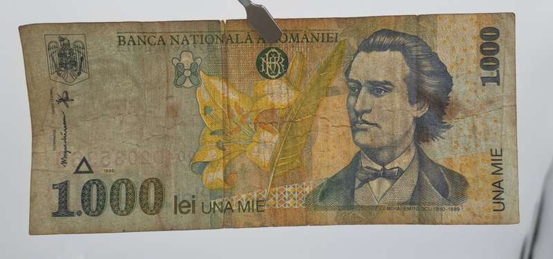 1998 Romania 1000 Lei Banknote