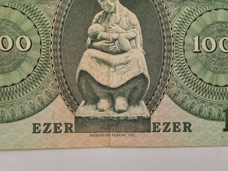 1983- Hungary 1000 Forint Banknote
