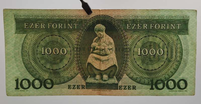 1983- Hungary 1000 Forint Banknote