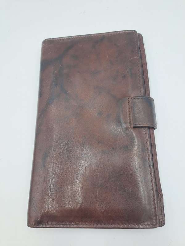 Vintage Leather Travel Wallet