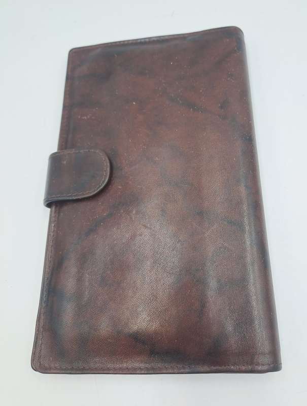 Vintage Leather Travel Wallet
