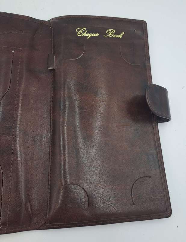 Vintage Leather Travel Wallet