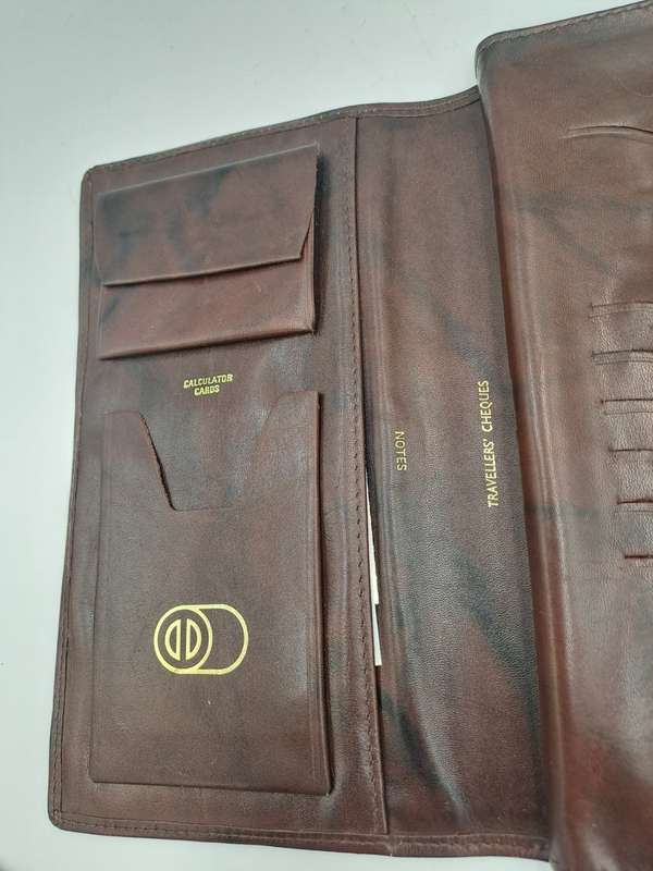 Vintage Leather Travel Wallet
