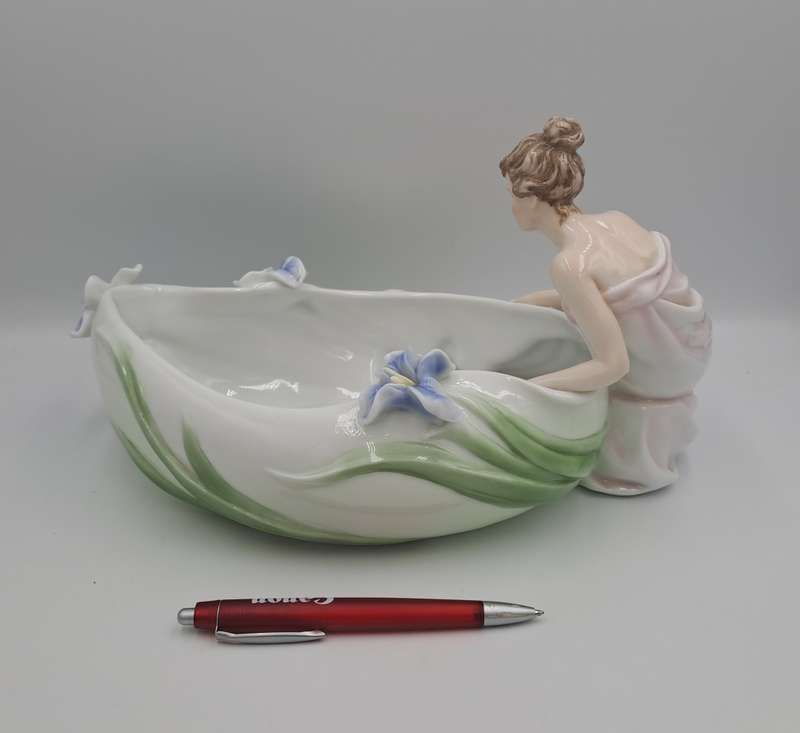Unicorn Studio Veronese Design Art Deco Fine Porcelain Dish , champagne coupe,Jewlery Tray......