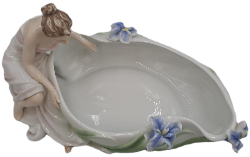 Unicorn Studio Veronese Design Art Deco Fine Porcelain Dish , champagne coupe,Jewlery Tray......