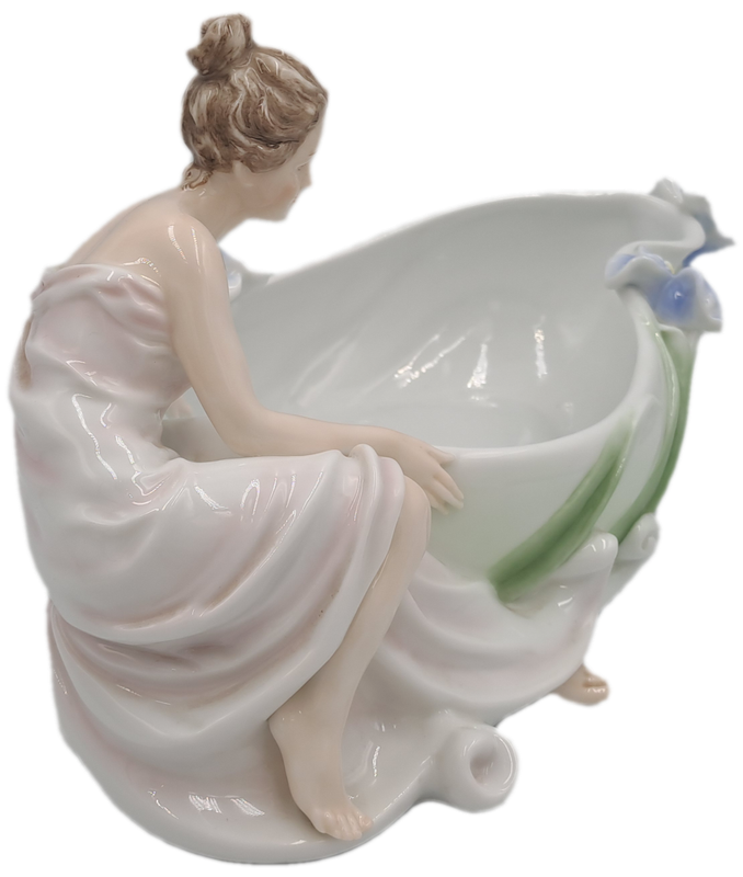 Unicorn Studio Veronese Design Art Deco Fine Porcelain Dish , champagne coupe,Jewlery Tray......