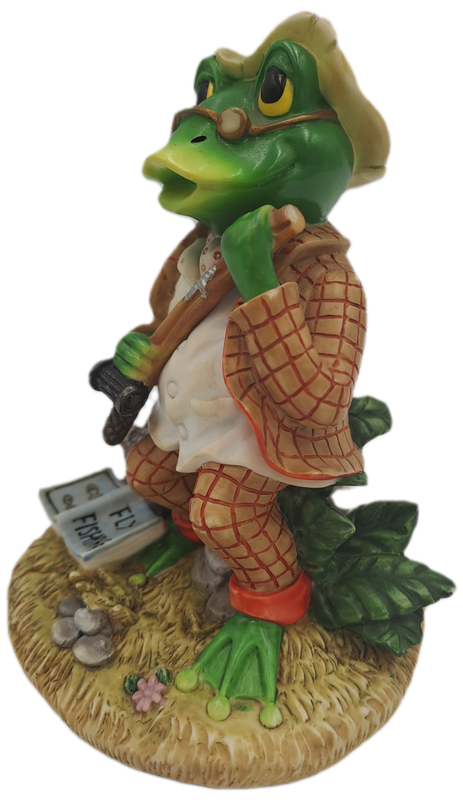 The Leonardo Collection Figurine Little Nook Frog by James Montague