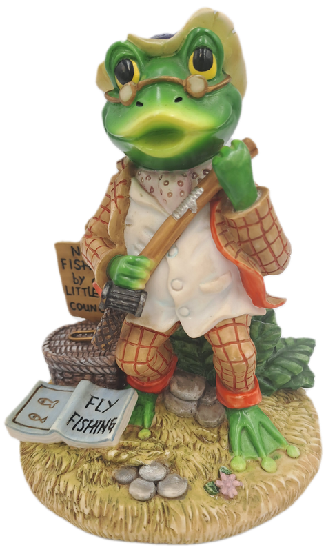 The Leonardo Collection Figurine Little Nook Frog by James Montague