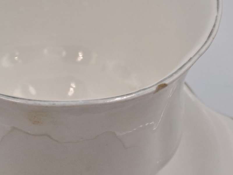 Vintage Royal Albert Tennis/Snack Set Val d`Or White and  Gold trim (Cup has a Chip)