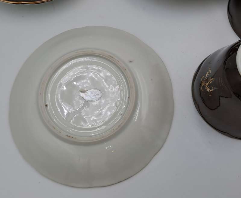 4 Small Vintage Balboa Italian Porcelain duo`s -Hand Made and Hand Painted